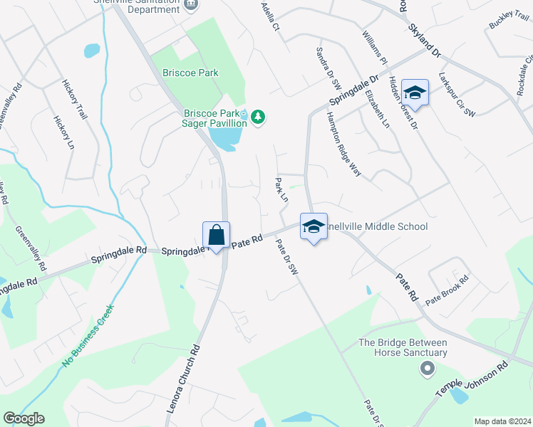 map of restaurants, bars, coffee shops, grocery stores, and more near 3152 Dove Court in Snellville