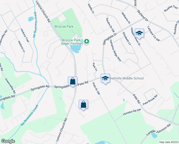 map of restaurants, bars, coffee shops, grocery stores, and more near 3152 Dove Court in Snellville