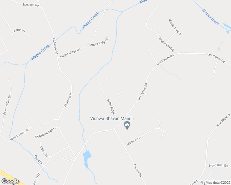 map of restaurants, bars, coffee shops, grocery stores, and more near 2312 Allison Way in Loganville