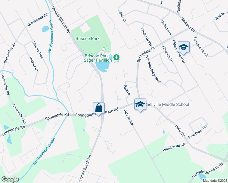 map of restaurants, bars, coffee shops, grocery stores, and more near Dove Court in Snellville