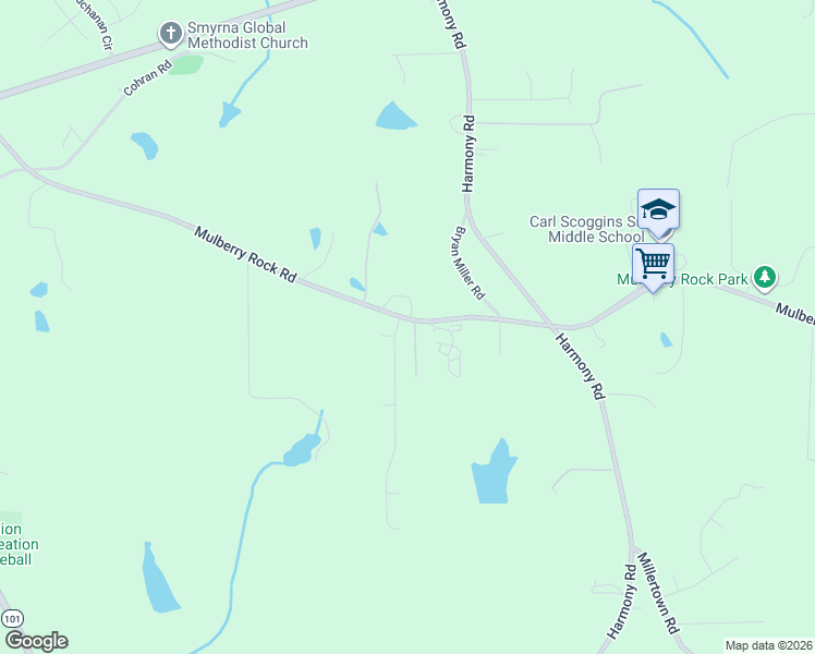 map of restaurants, bars, coffee shops, grocery stores, and more near 13 Orchard Drive in Temple