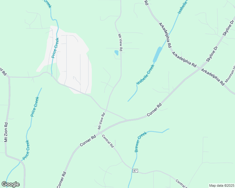 map of restaurants, bars, coffee shops, grocery stores, and more near 390 Mount View Road in Hayden