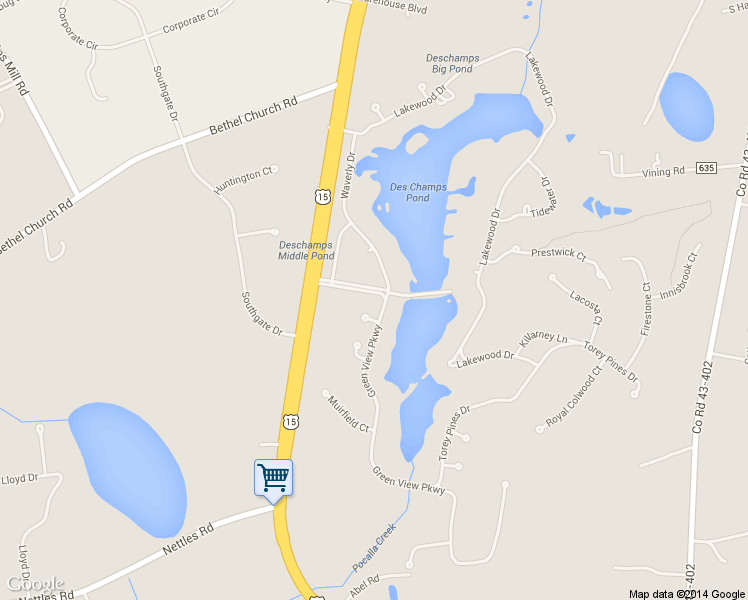 map of restaurants, bars, coffee shops, grocery stores, and more near 3090 Green View Pkwy in Sumter