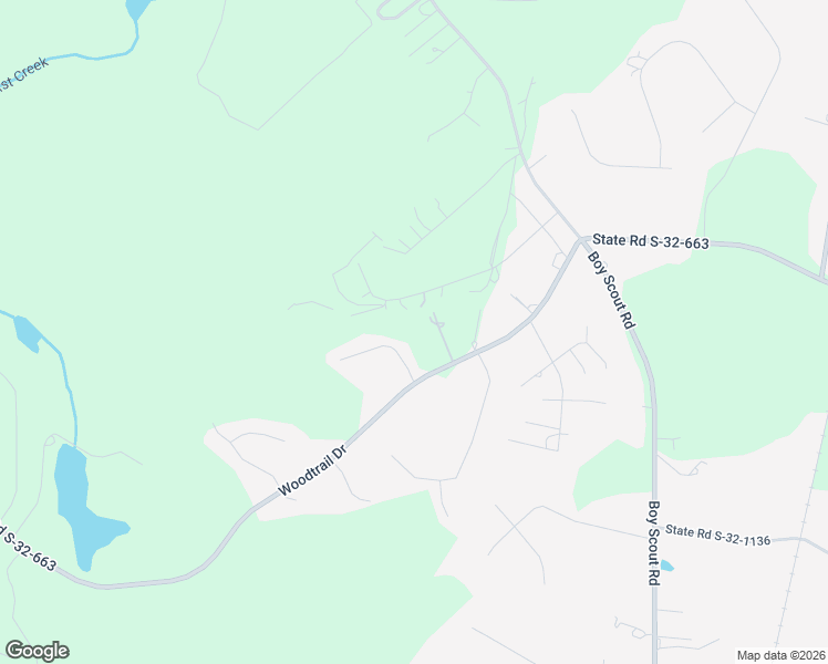 map of restaurants, bars, coffee shops, grocery stores, and more near 124 Woodtrail Lane in Gaston