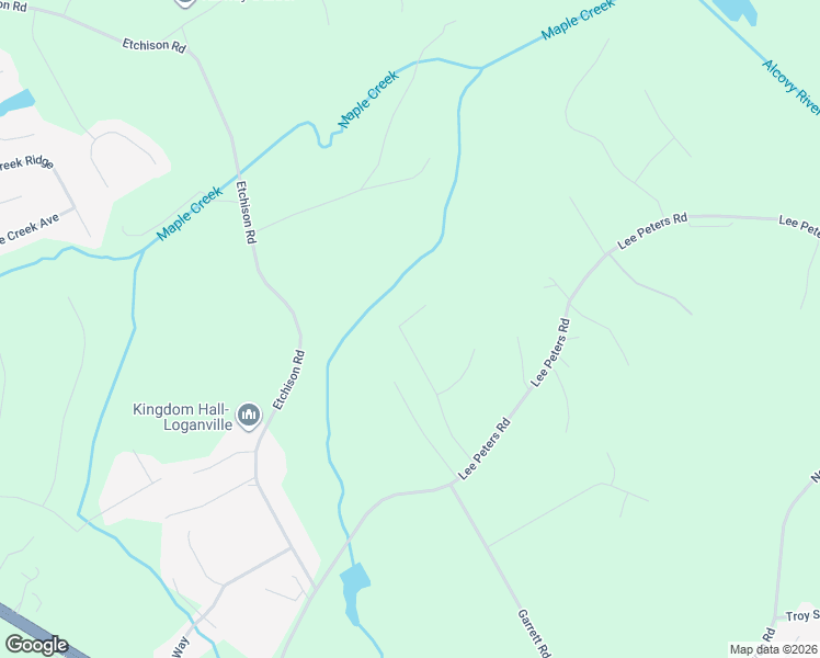 map of restaurants, bars, coffee shops, grocery stores, and more near 2137 Seths Ridge in Loganville