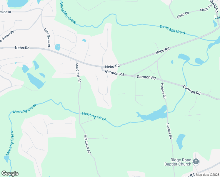 map of restaurants, bars, coffee shops, grocery stores, and more near 145 Edgewood Drive in Hiram