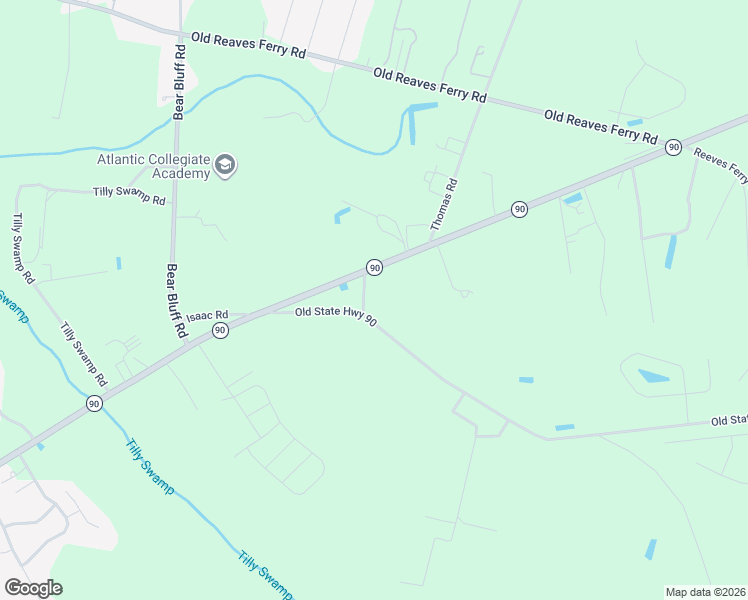 map of restaurants, bars, coffee shops, grocery stores, and more near 2015 Easy Street in Conway