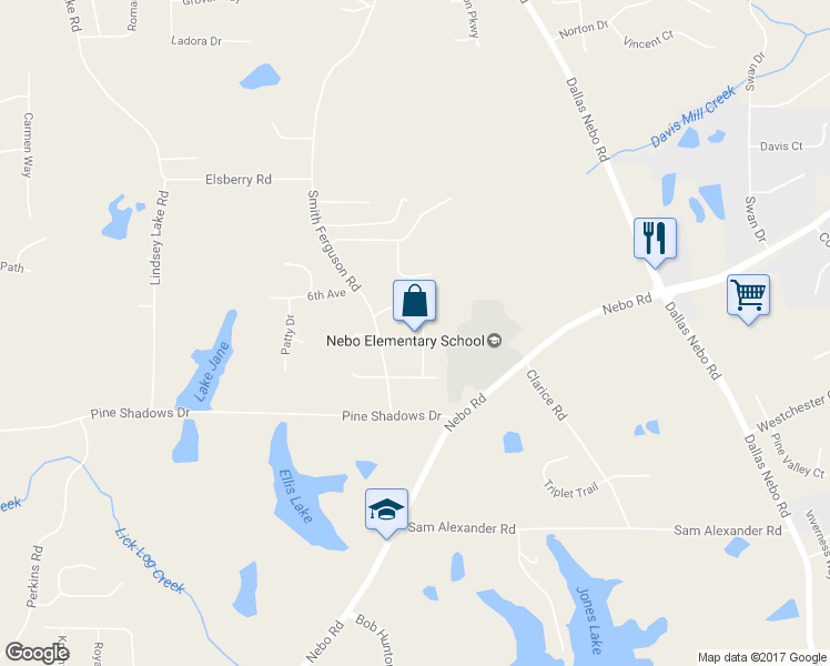 map of restaurants, bars, coffee shops, grocery stores, and more near 71 3rd Avenue East in Dallas