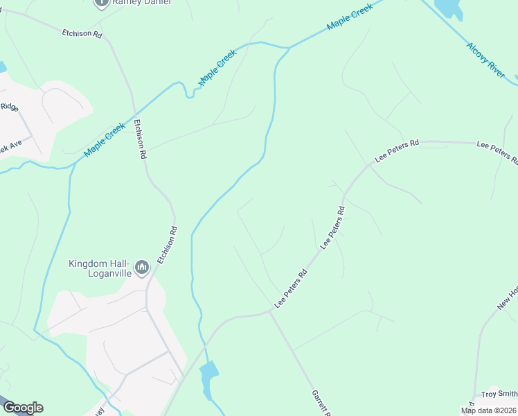 map of restaurants, bars, coffee shops, grocery stores, and more near 2161 Seths Ridge in Loganville