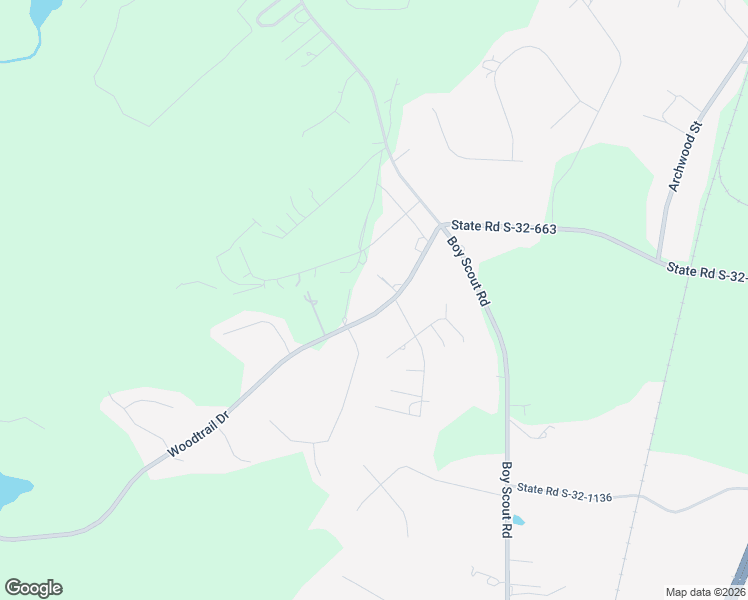 map of restaurants, bars, coffee shops, grocery stores, and more near 740 Woodtrail Drive in Gaston