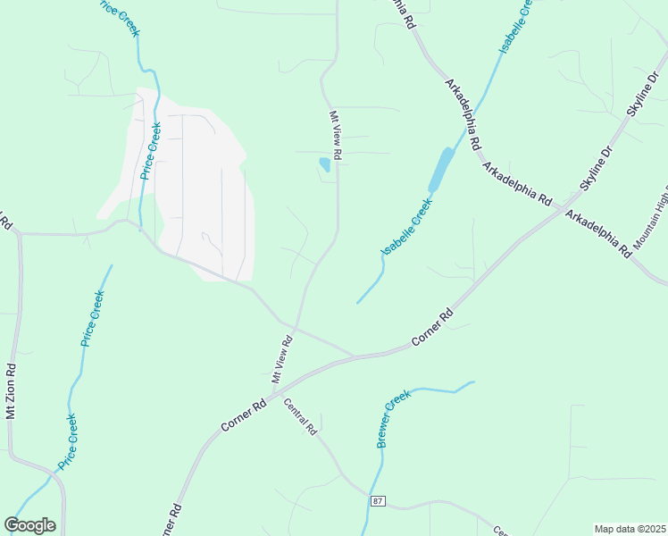 map of restaurants, bars, coffee shops, grocery stores, and more near 390 Mount View Road in Hayden