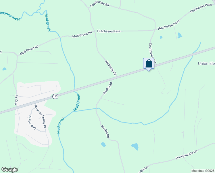 map of restaurants, bars, coffee shops, grocery stores, and more near 98 Baskin Road in Temple