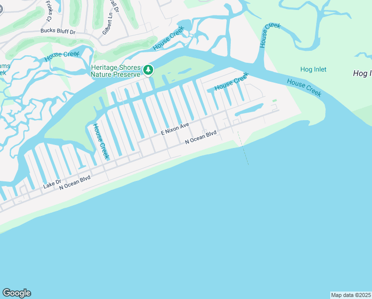 map of restaurants, bars, coffee shops, grocery stores, and more near 5508 North Ocean Boulevard in North Myrtle Beach