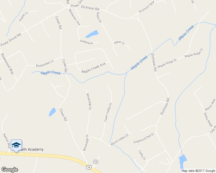 map of restaurants, bars, coffee shops, grocery stores, and more near 5010 Fawn Valley Drive in Loganville