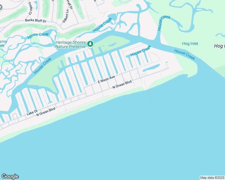 map of restaurants, bars, coffee shops, grocery stores, and more near 5508 North Ocean Boulevard in North Myrtle Beach