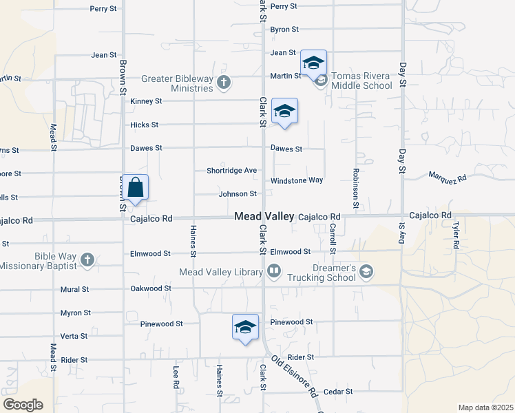 map of restaurants, bars, coffee shops, grocery stores, and more near in Riverside County