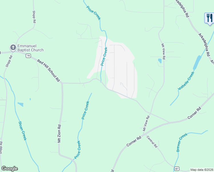 map of restaurants, bars, coffee shops, grocery stores, and more near 36 Hidden Circle in Hayden