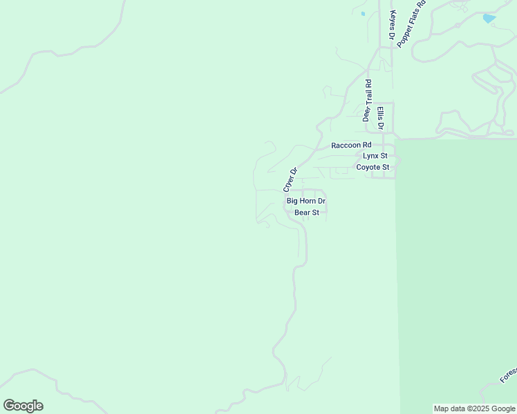map of restaurants, bars, coffee shops, grocery stores, and more near 19385 Houston Drive in Banning