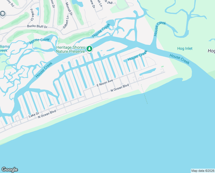 map of restaurants, bars, coffee shops, grocery stores, and more near 206A 56th Avenue North in North Myrtle Beach