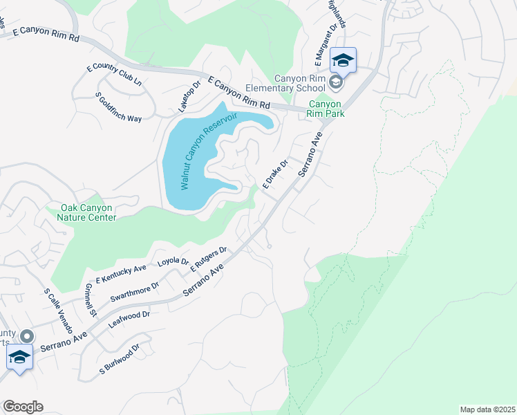 map of restaurants, bars, coffee shops, grocery stores, and more near 941 South Boone Circle in Anaheim