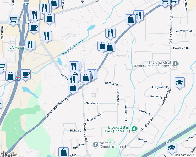 1899 Weston Lane, Tucker GA Walk Score
