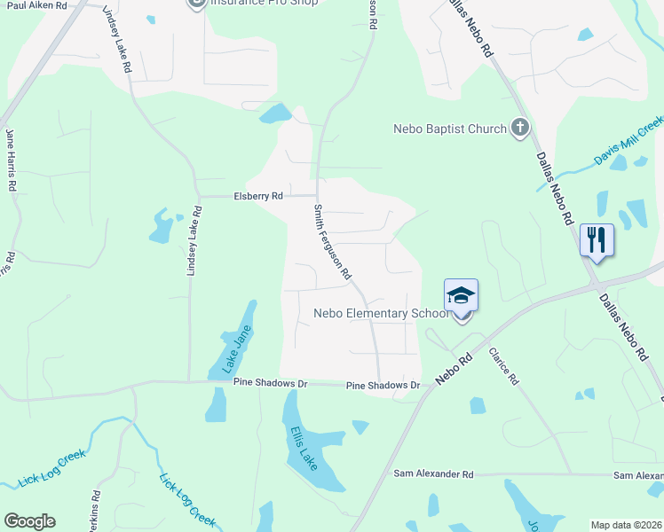 map of restaurants, bars, coffee shops, grocery stores, and more near 58 6th Avenue in Dallas