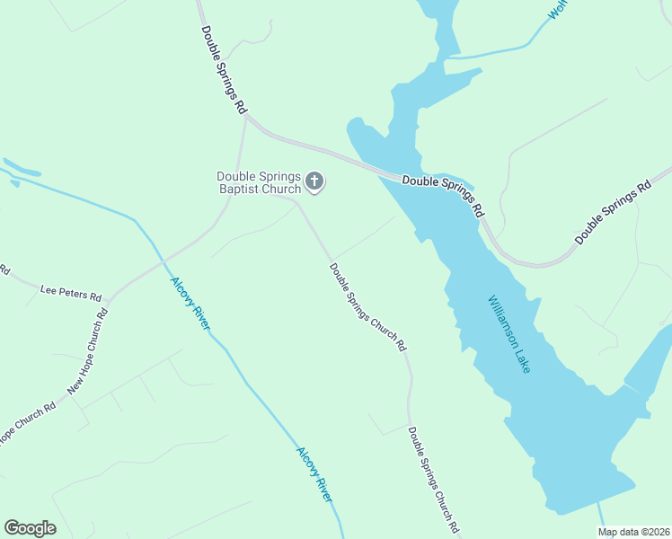 map of restaurants, bars, coffee shops, grocery stores, and more near 2698 Double Springs Church Road in Monroe