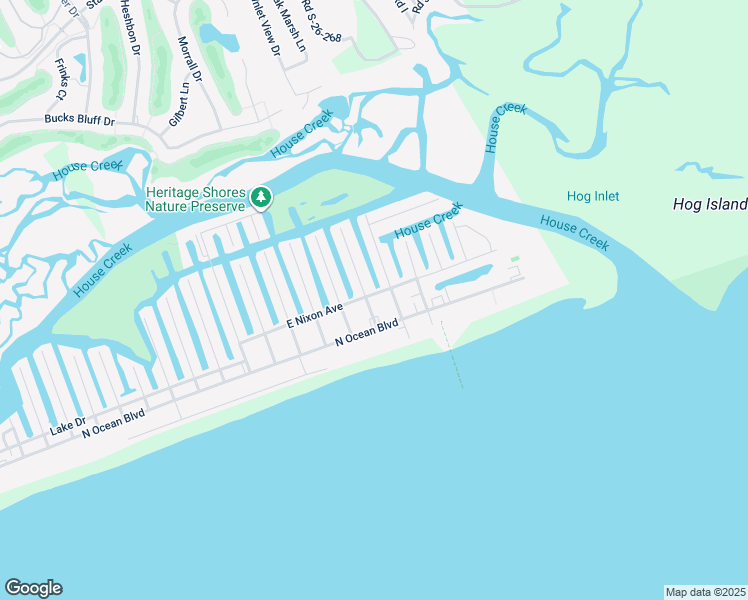 map of restaurants, bars, coffee shops, grocery stores, and more near 213 59th Avenue North in North Myrtle Beach