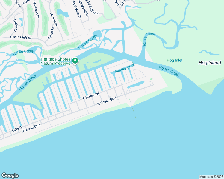 map of restaurants, bars, coffee shops, grocery stores, and more near 213 59th Avenue North in North Myrtle Beach