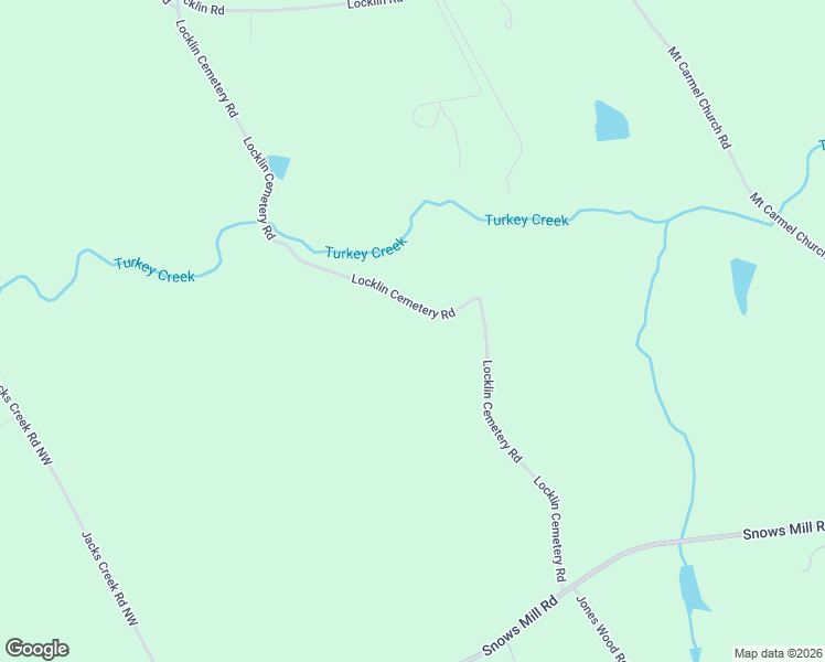 map of restaurants, bars, coffee shops, grocery stores, and more near Locklin Cemetery Road in Monroe
