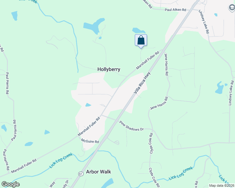 map of restaurants, bars, coffee shops, grocery stores, and more near 531 Marshall Fuller Road in Dallas