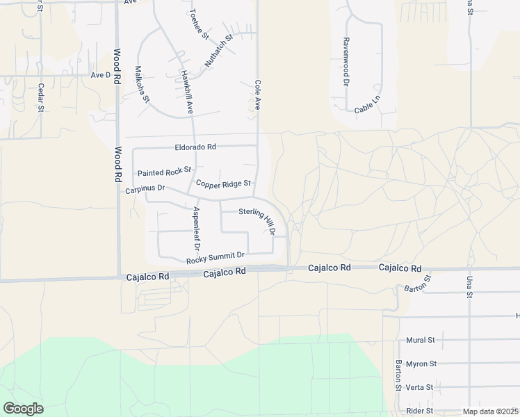 map of restaurants, bars, coffee shops, grocery stores, and more near 19228 Sterling Hill Drive in Perris