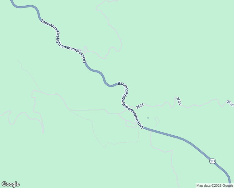 map of restaurants, bars, coffee shops, grocery stores, and more near 20100 Banning-Idyllwild Panoramic Highway in Banning