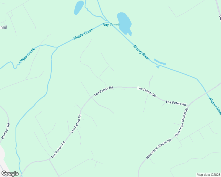 map of restaurants, bars, coffee shops, grocery stores, and more near 1356-1490 Lee Peters Road in Loganville