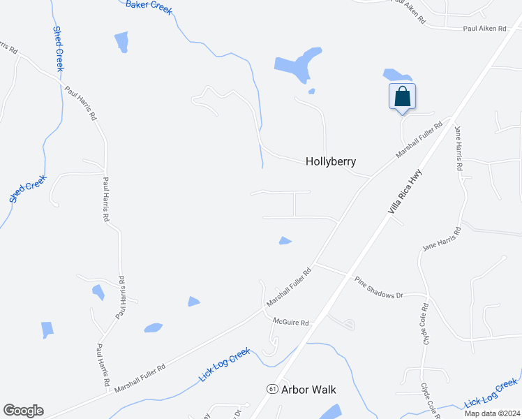 map of restaurants, bars, coffee shops, grocery stores, and more near 276 Hollyberry Drive in Dallas