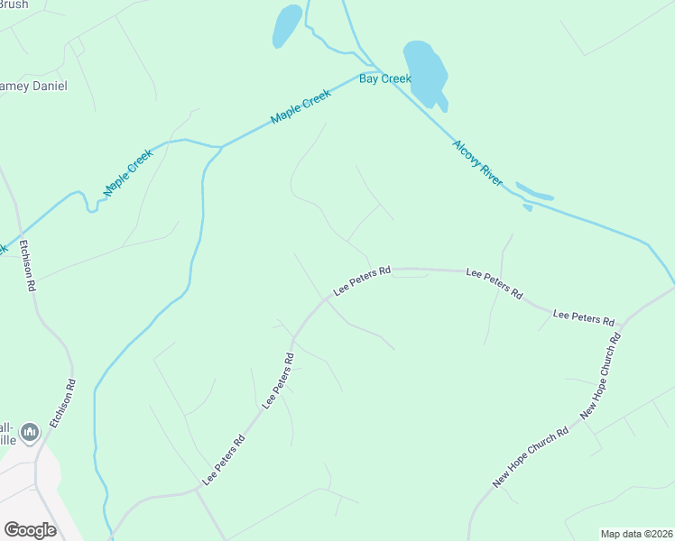 map of restaurants, bars, coffee shops, grocery stores, and more near 1507 Lee Peters Road in Loganville