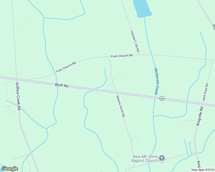 map of restaurants, bars, coffee shops, grocery stores, and more near 8501 Bluff Road in Gadsden