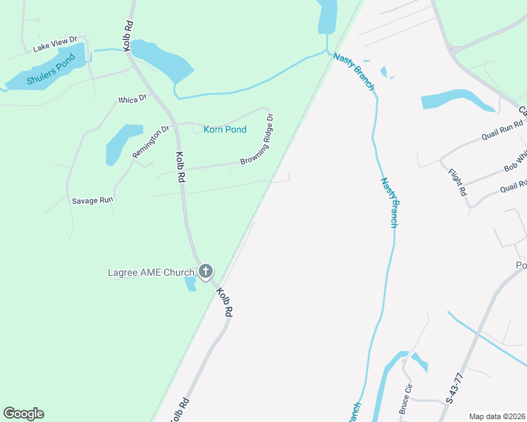 map of restaurants, bars, coffee shops, grocery stores, and more near 2941 Kolb Road in Sumter