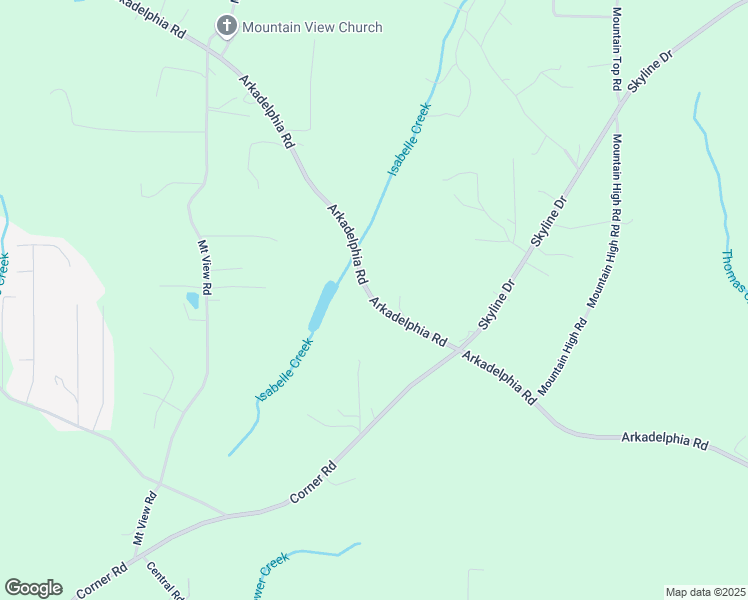 map of restaurants, bars, coffee shops, grocery stores, and more near 1916 Arkadelphia Road in Hayden
