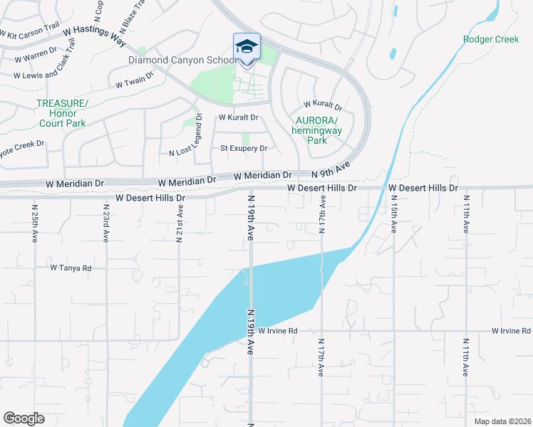 map of restaurants, bars, coffee shops, grocery stores, and more near 1825 West Mesquite Street in Phoenix