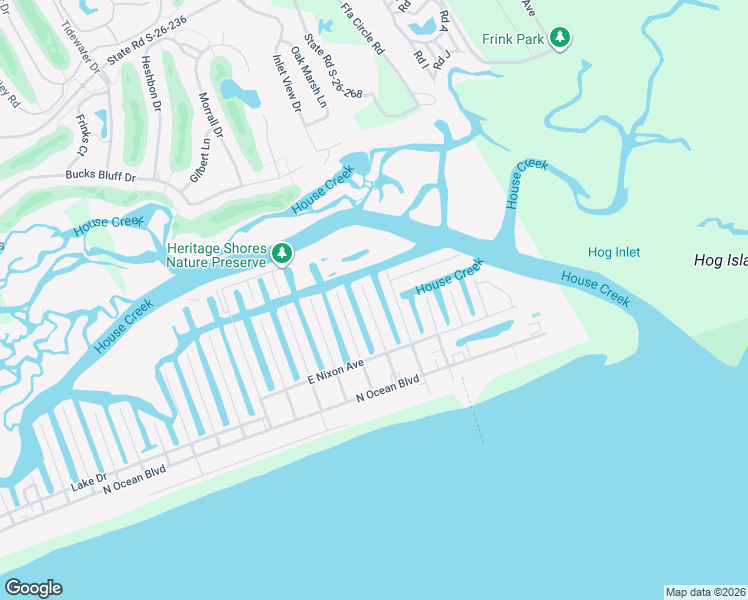 map of restaurants, bars, coffee shops, grocery stores, and more near 326 58th Ave N in North Myrtle Beach