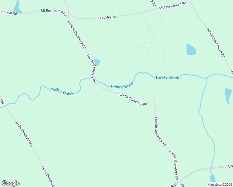 map of restaurants, bars, coffee shops, grocery stores, and more near Locklin Cemetery Road in Monroe