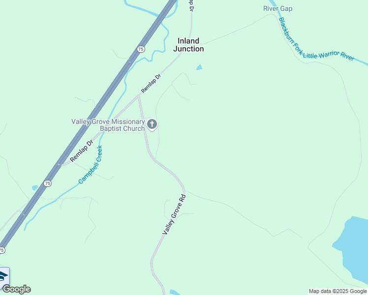 map of restaurants, bars, coffee shops, grocery stores, and more near 363 Valley Grove Road in Remlap