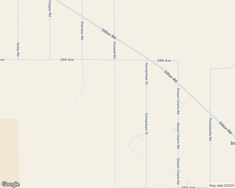 map of restaurants, bars, coffee shops, grocery stores, and more near 28600 Hotwell Road in Desert Hot Springs