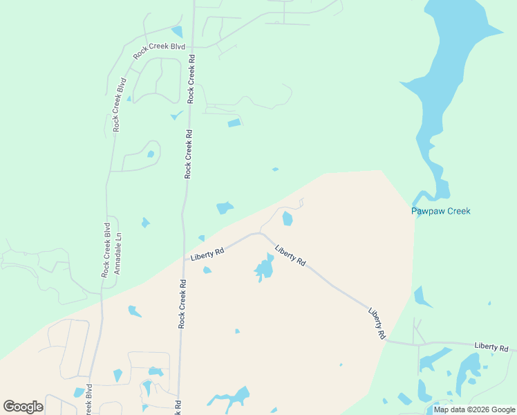 map of restaurants, bars, coffee shops, grocery stores, and more near 2887 Liberty Road in Gordonville