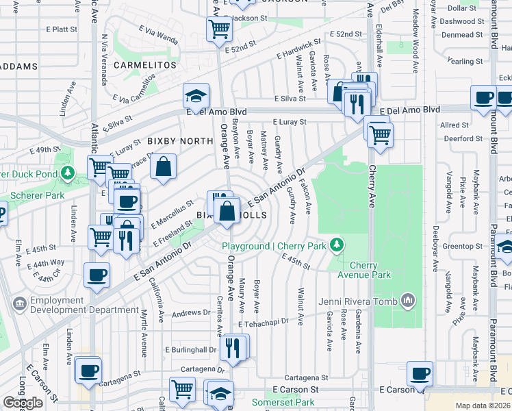 Banner Circle Apartments Long Beach Ca Walk Score