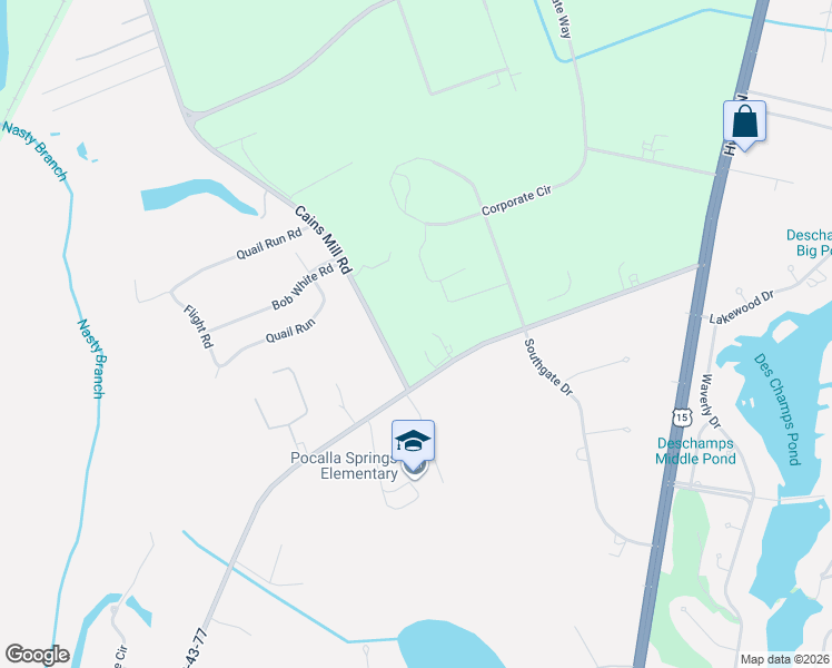 map of restaurants, bars, coffee shops, grocery stores, and more near 985 Bethel Church Road in Sumter