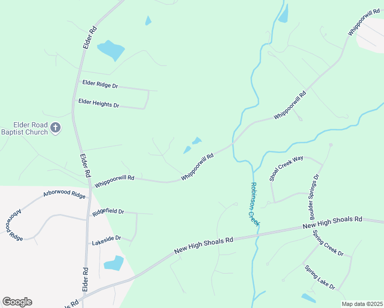 map of restaurants, bars, coffee shops, grocery stores, and more near 2010 Whippoorwill Road in Bishop