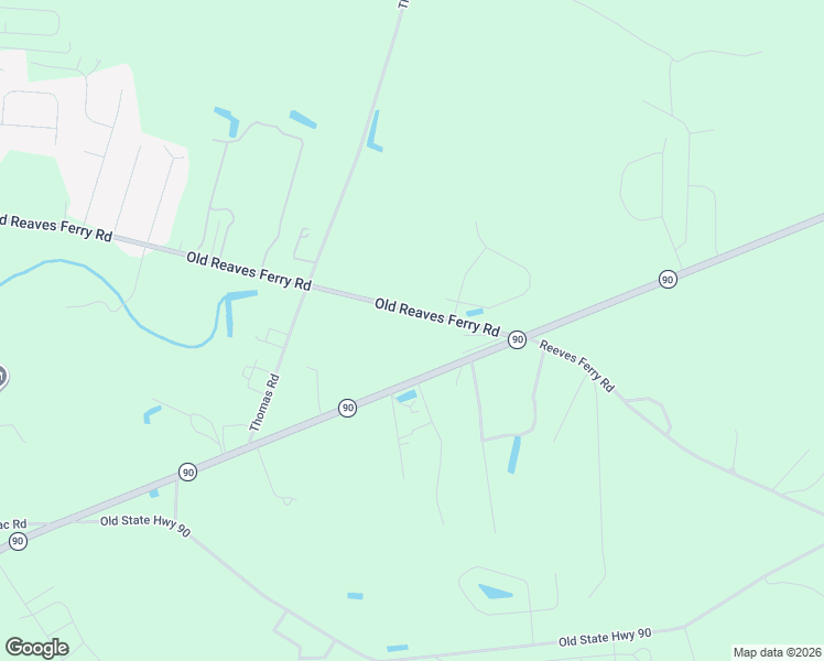 map of restaurants, bars, coffee shops, grocery stores, and more near 8033 Old Reaves Ferry Road in Conway
