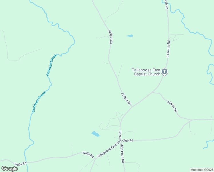 map of restaurants, bars, coffee shops, grocery stores, and more near 130 Philpot Road in Buchanan